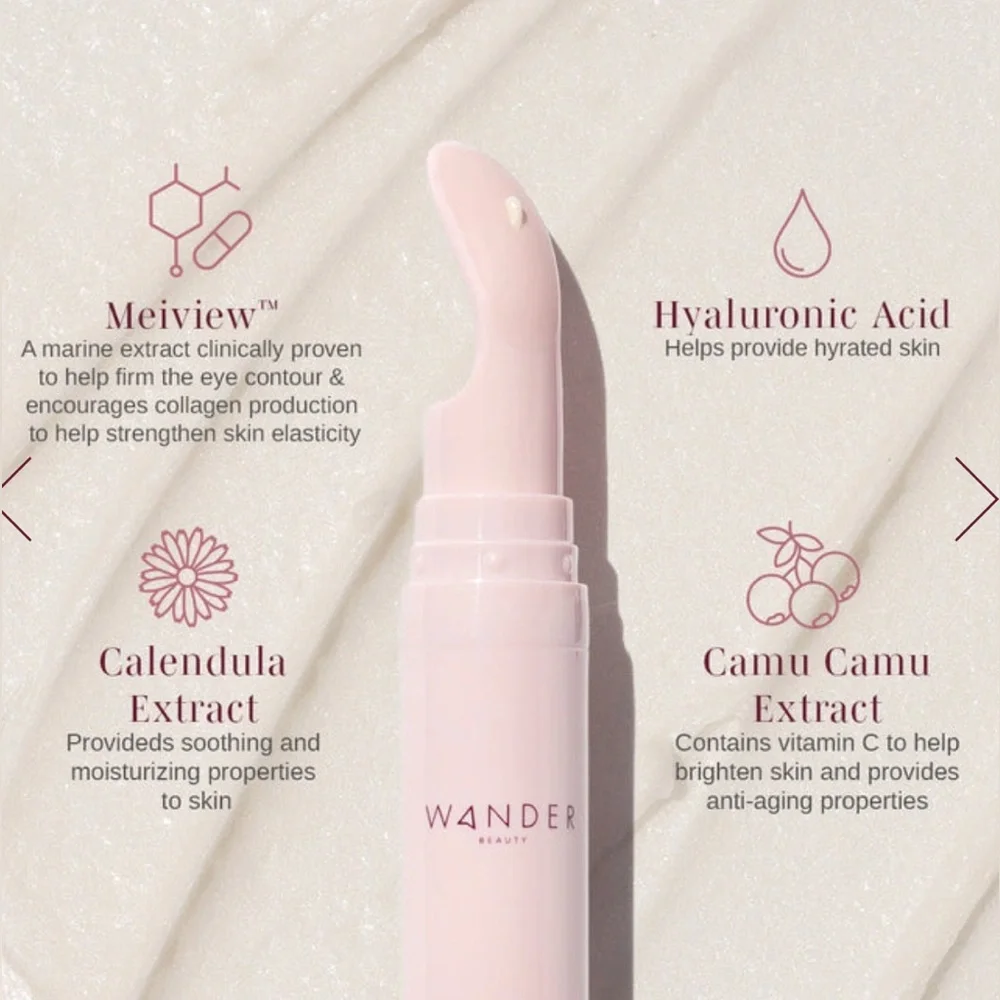 Wander Beauty Baggage Claim Everyday Eye Cream - NIB